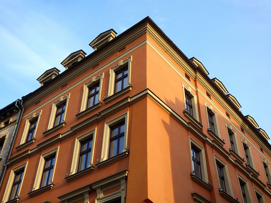 Building, Kraków, Lighting, Architecture, the sun, the prospect of HD wallpaper