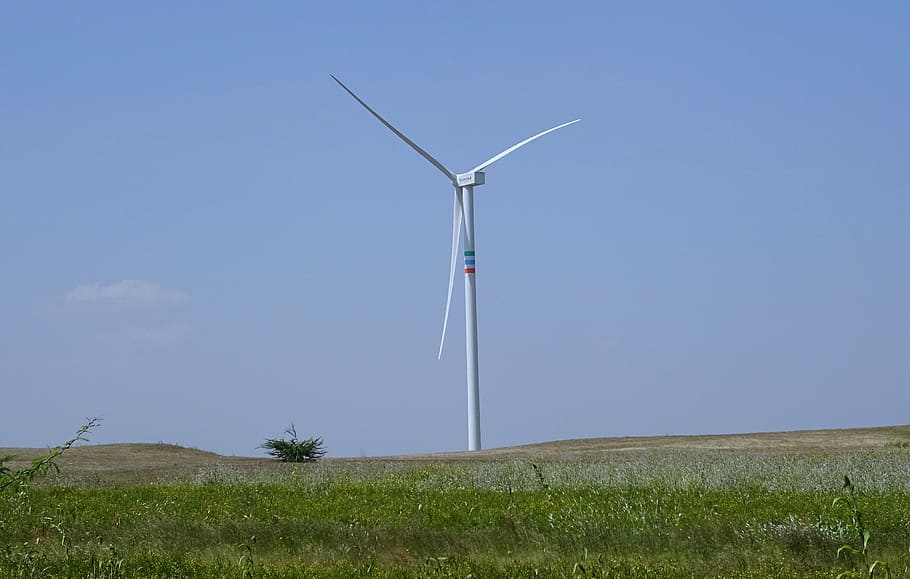 wind, turbine, wind power, generator, environmentally friendly HD wallpaper