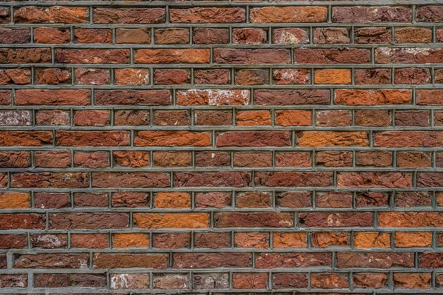 brown brick wall, brown concrete brick wall, texture, brooklyn HD wallpaper