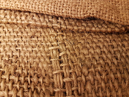 bags, close, pattern, jute bag, structure, fabric, woven, fibers HD wallpaper