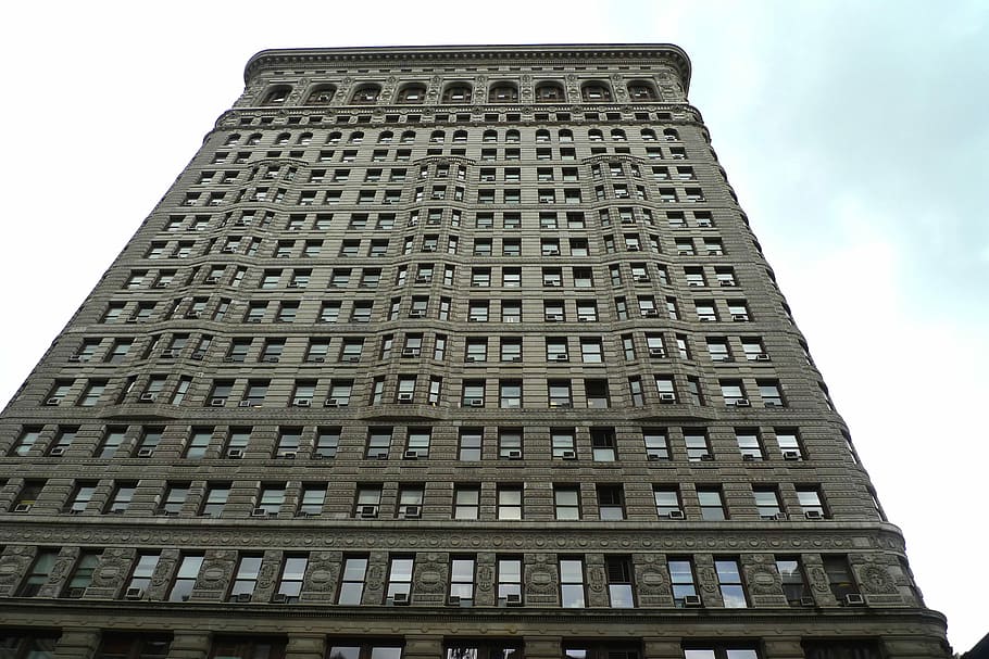 Skyscraper, Window, Perspective, architecture, city, building exterior HD wallpaper