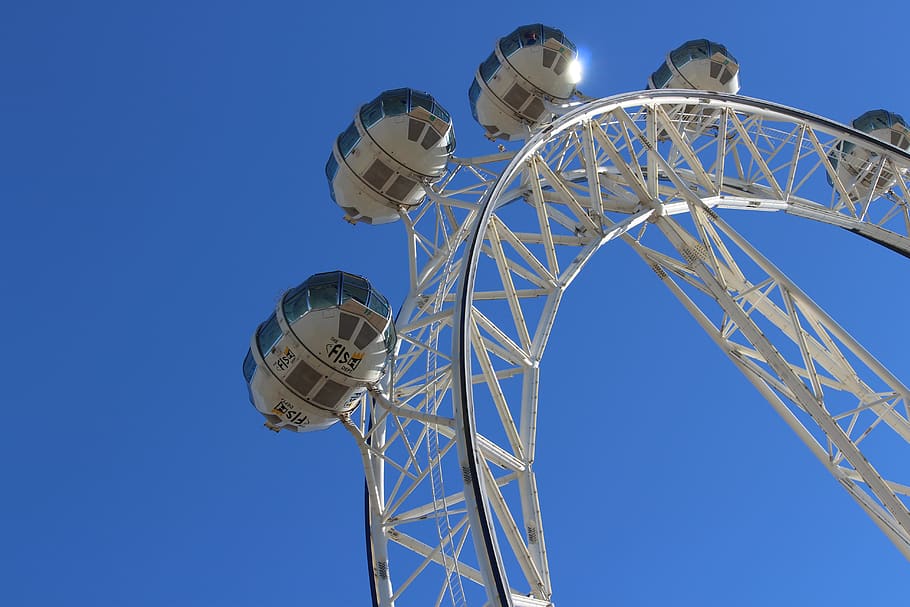 sky, steel, high, wireless, technology, tower, blue, arts culture and entertainment HD wallpaper