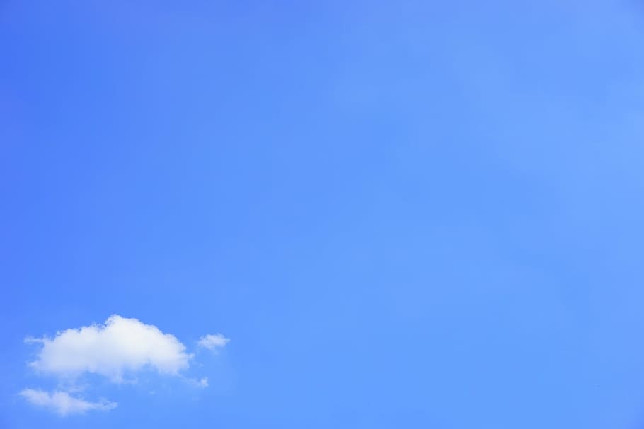 white clouds under blue sky at daytime, clouded sky, cumulus HD wallpaper