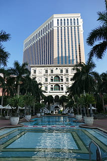 macau, china, macao, hotel, architecture, asia, tourism, facade HD wallpaper
