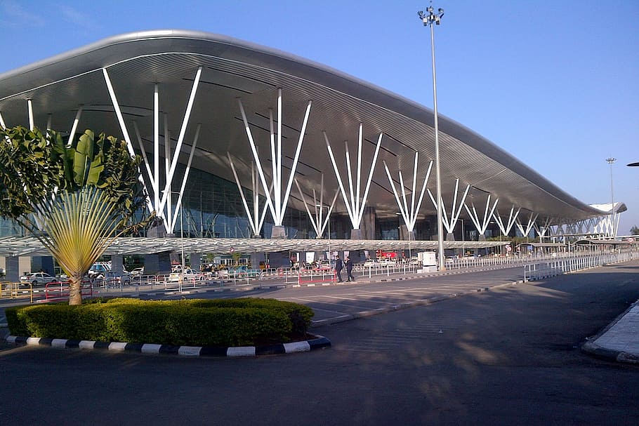 Kempegowda International Airport, bangalore, bengaluru, india, HD wallpaper