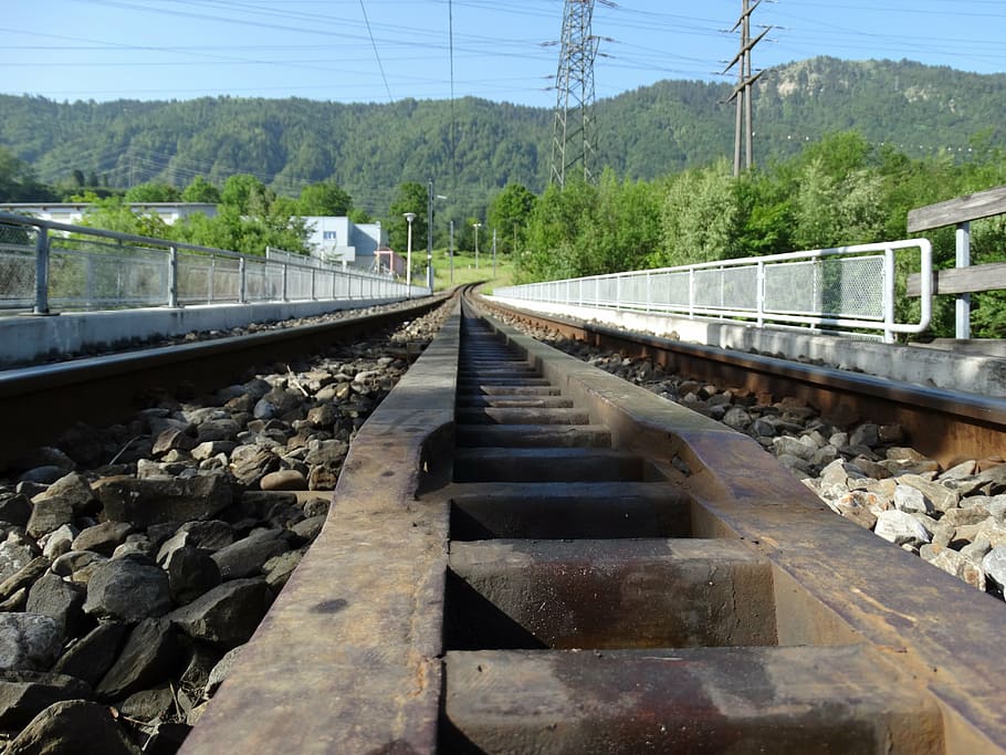 rack rail, mountain railway, rack railway, train, gleise, passenger transport, HD wallpaper