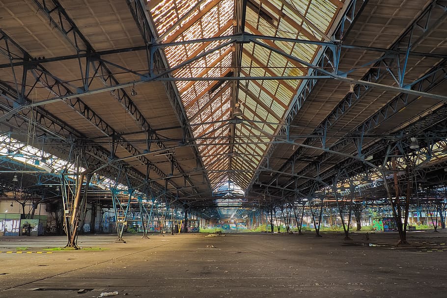 lost places, pforphoto, old factory, leave, decay, lapsed, building