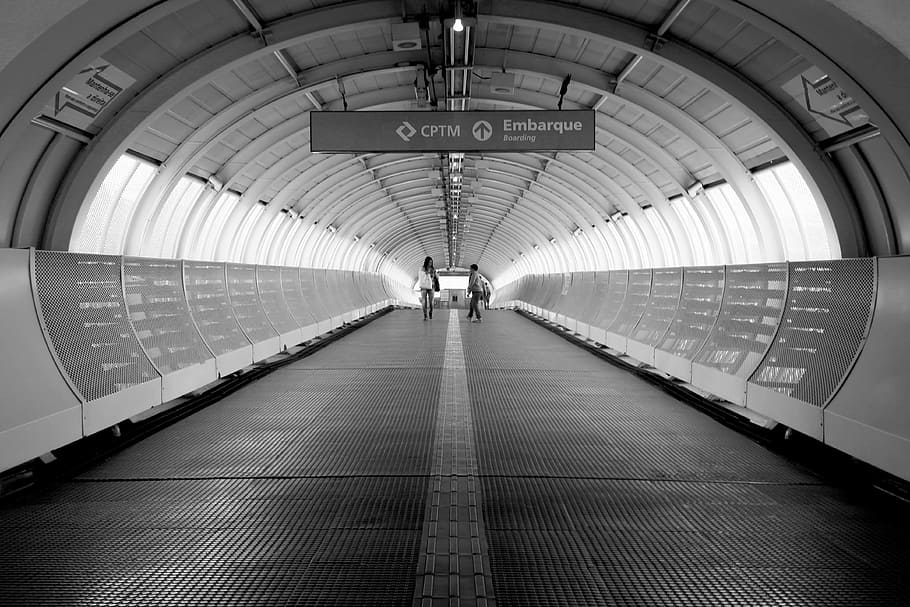 subway, station, underground, direction, the way forward, indoors HD wallpaper