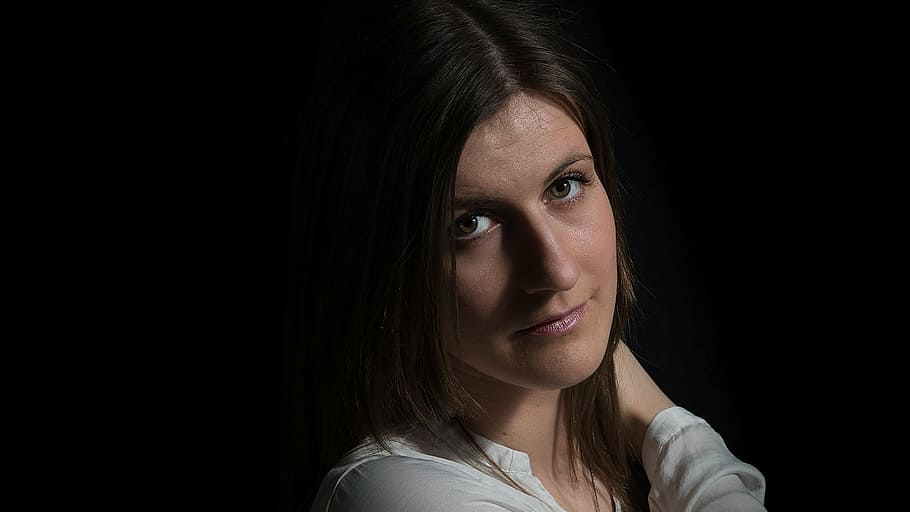 face, focus, model, headshot, only women, one woman only, one person HD wallpaper