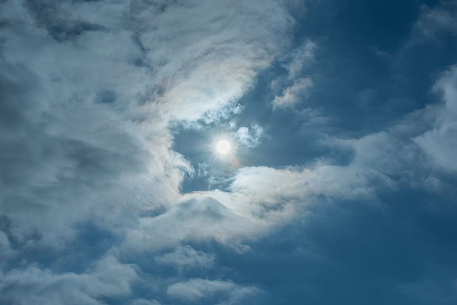 Cloud, Sun, Imagination, Sky, Blue, sunlight, heaven, dragon ball HD wallpaper