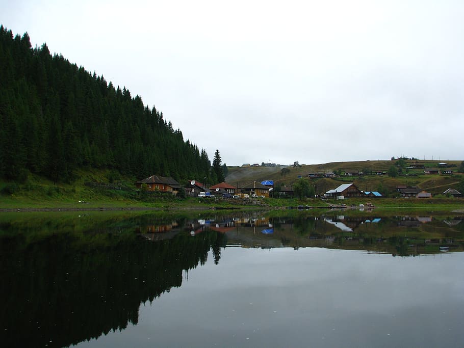the village of kyn, the chusovaya river, perm krai, at home