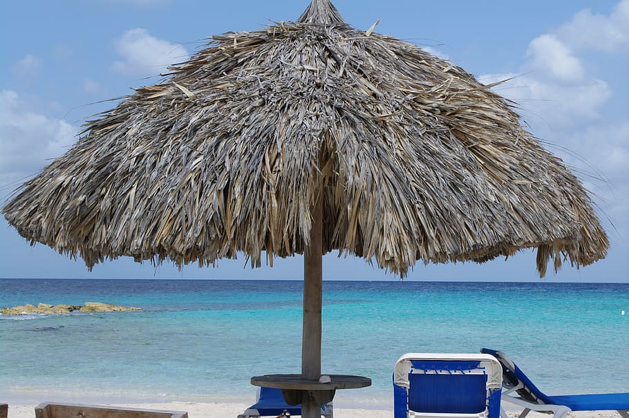 beach, holiday, summer, ocean, sea, vacations, blue, tourist Resort HD wallpaper