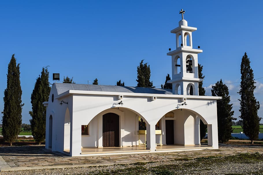Cyprus, Avgorou, Chapel, Monument, Eoka, religion, architecture HD wallpaper