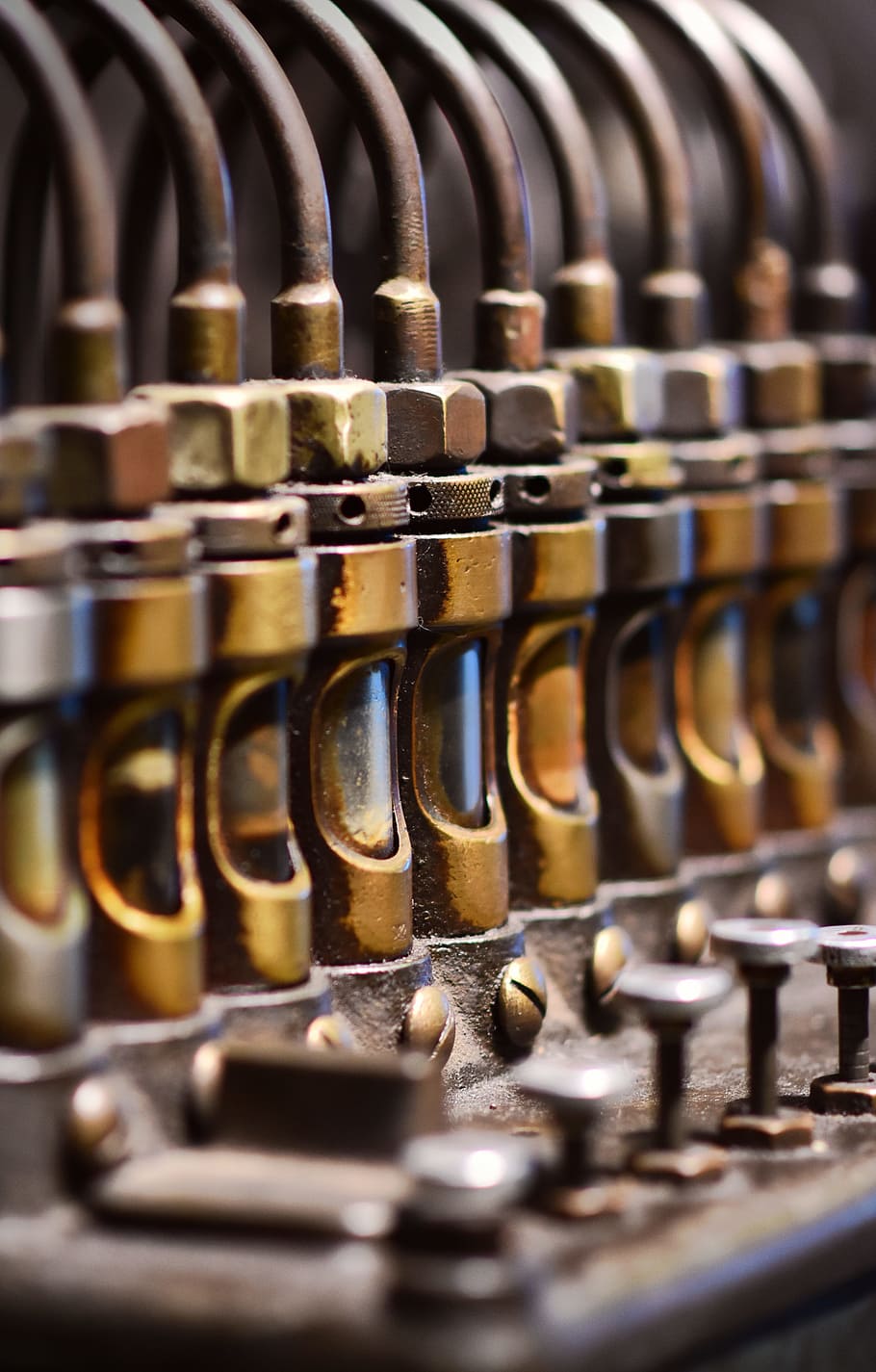 oil, industry, lines, work, energy, metallurgical plant, machines HD wallpaper