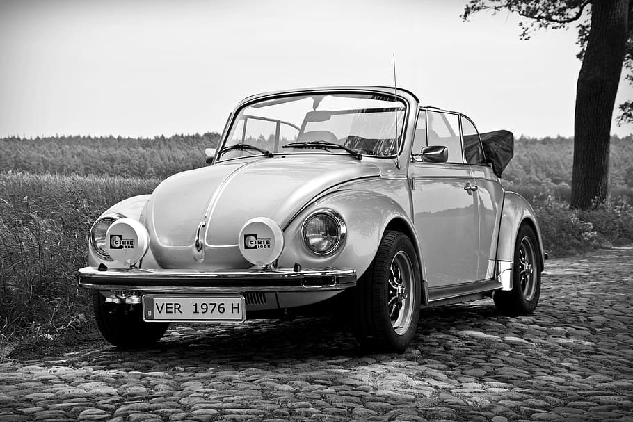 oldtimer, vw, vw beetle, convertible, classic, volkswagen, volkswagen vw, HD wallpaper