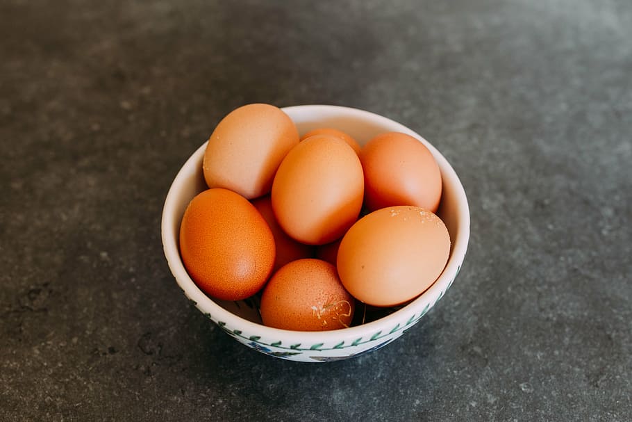 eggs, bowl, food, easter, healthy, breakfast, baking, animal Egg HD wallpaper