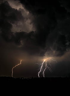 time lapse photography of lightning during storm, time lapse photography of lightning HD wallpaper