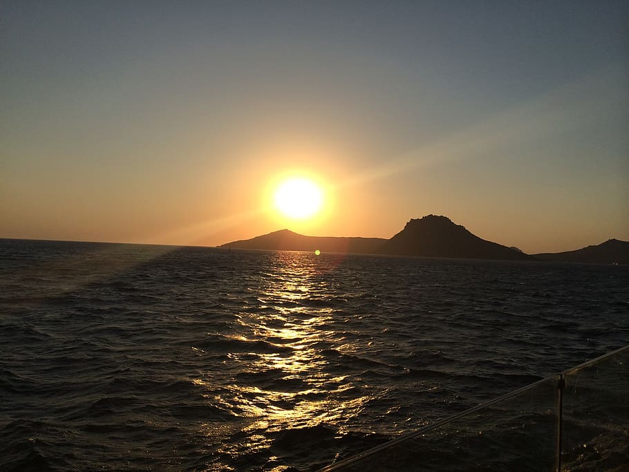 sunset, turkey, travel, water, sky, sea, beauty in nature, scenics - nature HD wallpaper