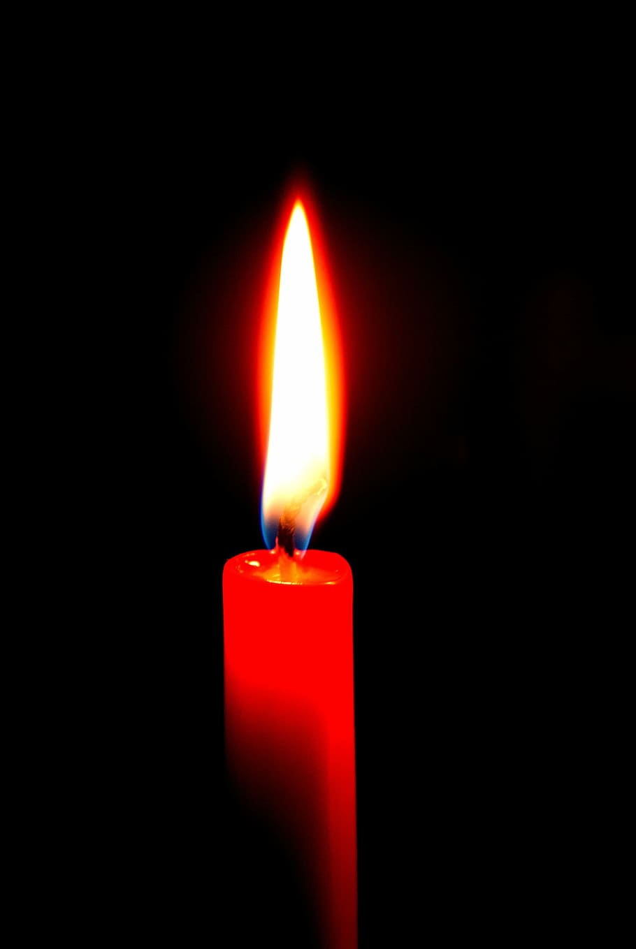 Candle, Light, Christmas, Flame, Dark, love, candlelight, yellow HD wallpaper