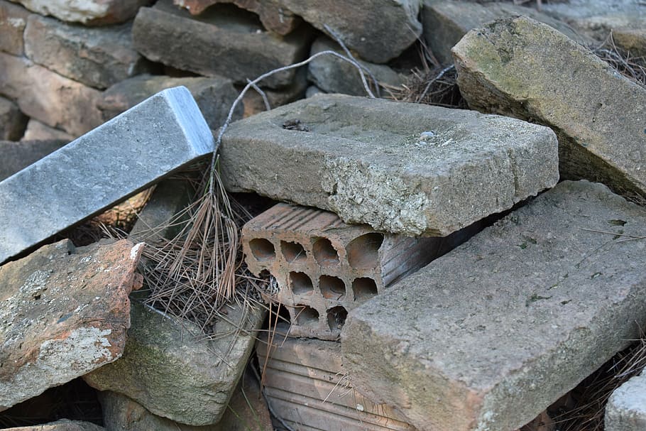 old, materials, building, solid, rock, rock - object, no people HD wallpaper