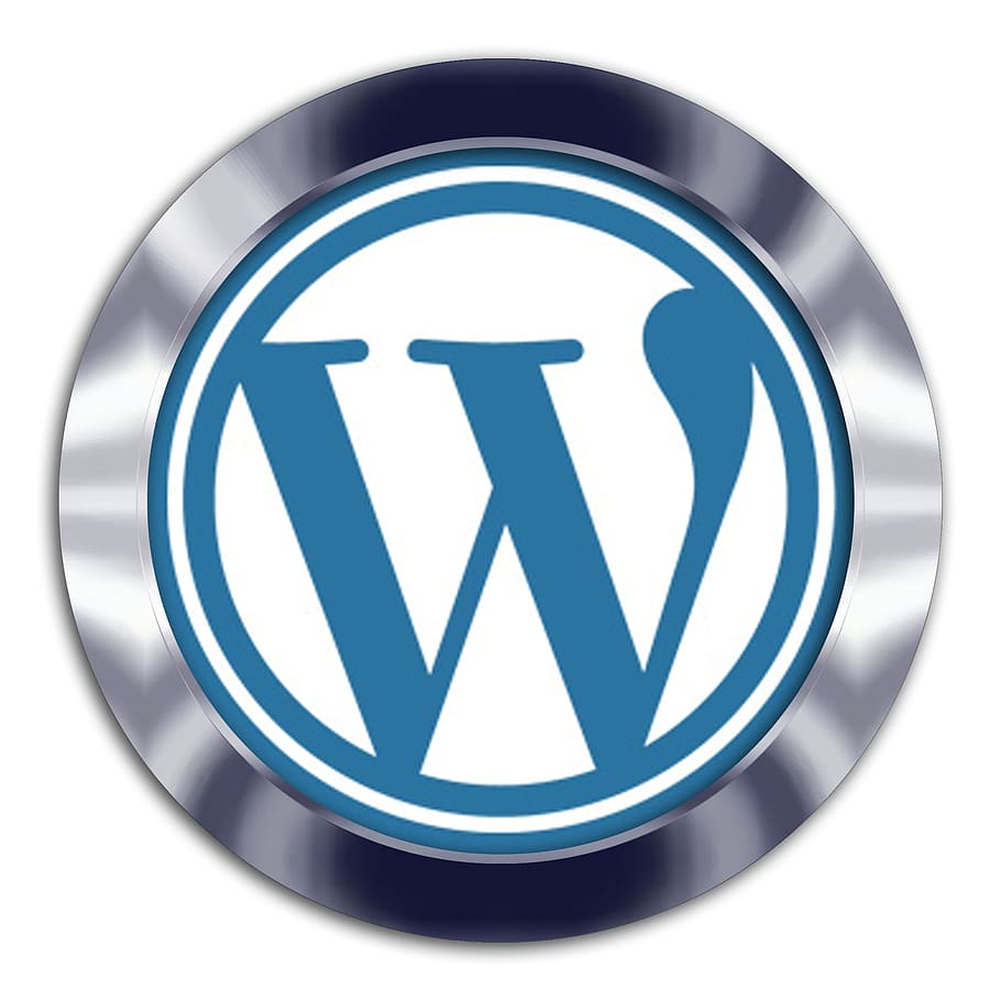 wordpress, social media, blog, website, communication, symbol, HD wallpaper