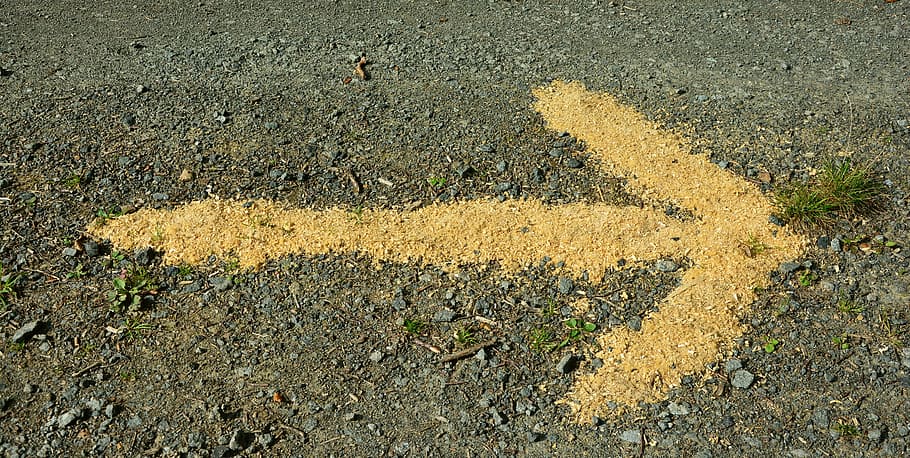 right arrow signage, direction, away, characters, mark, show HD wallpaper