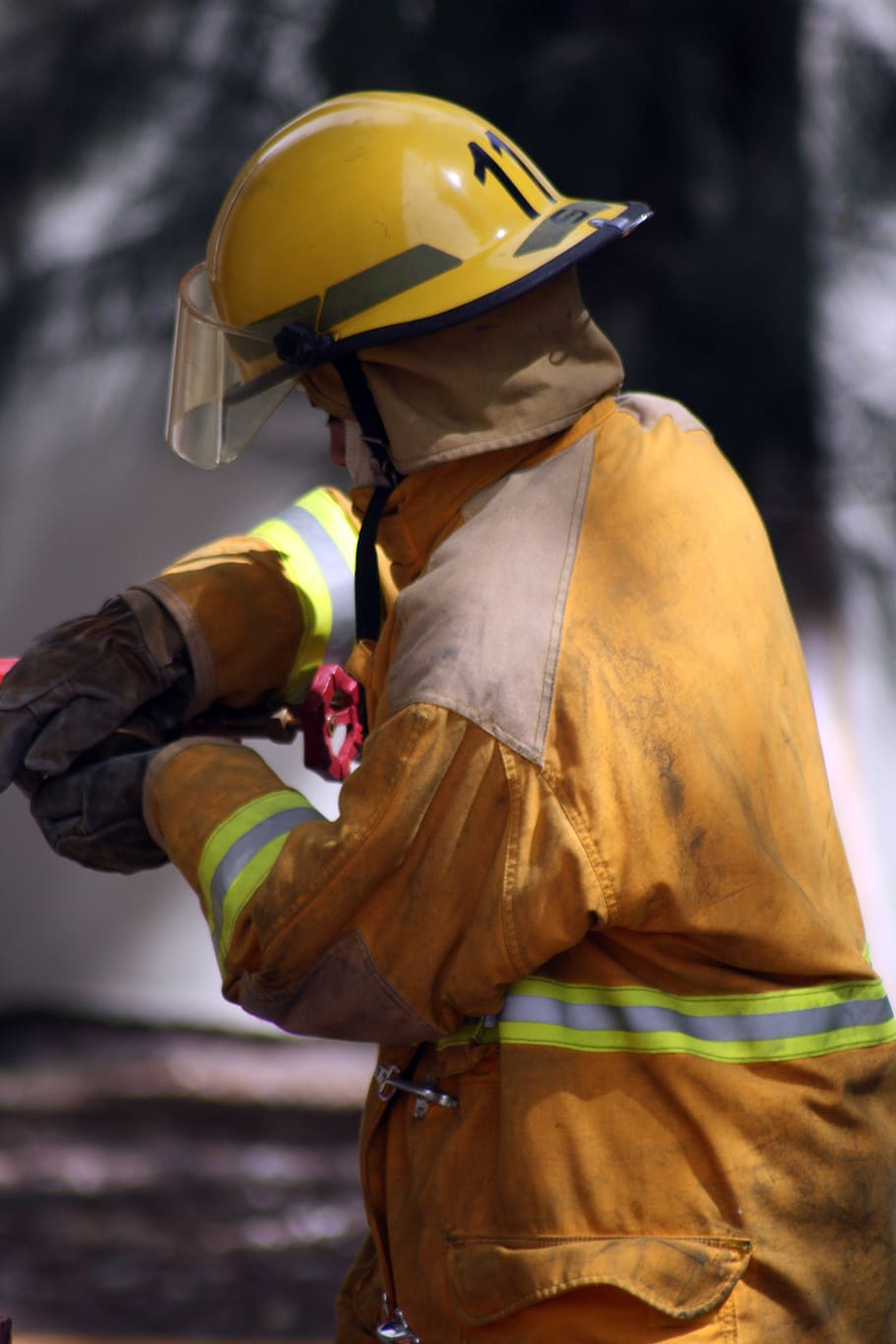 fire, brigades, salvation, helmet, protection, headwear, security HD wallpaper