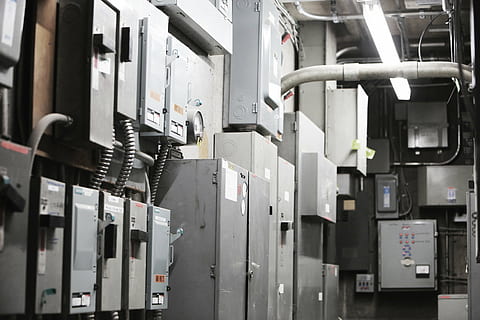 control panel, control room, electric, electricity, meter, panel board HD wallpaper