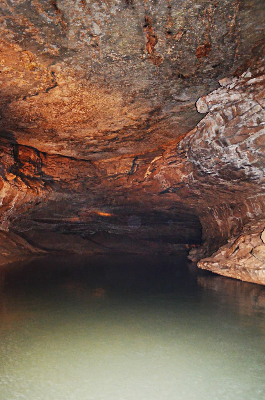 Landmark, Tourism, Cave, Travel, kentucky, water, cavern, boat ride, HD wallpaper
