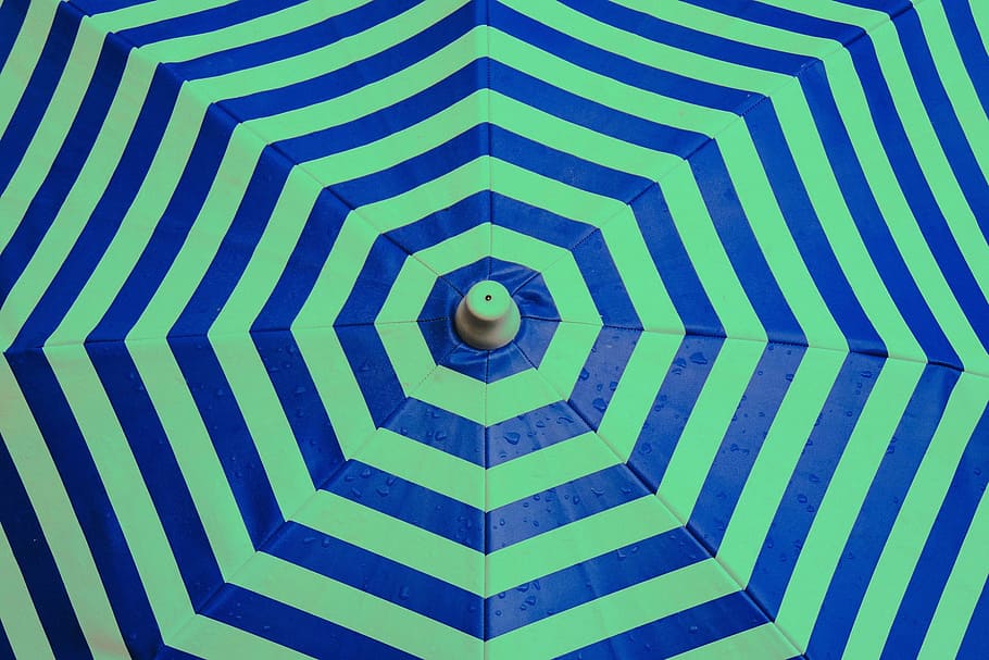 umbrella, close-up, protection, color, parasol, shelter, open, HD wallpaper