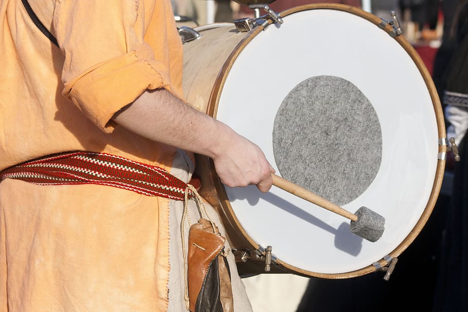 Drum, Festival, Folklore, one person, human hand, musical instrument HD wallpaper