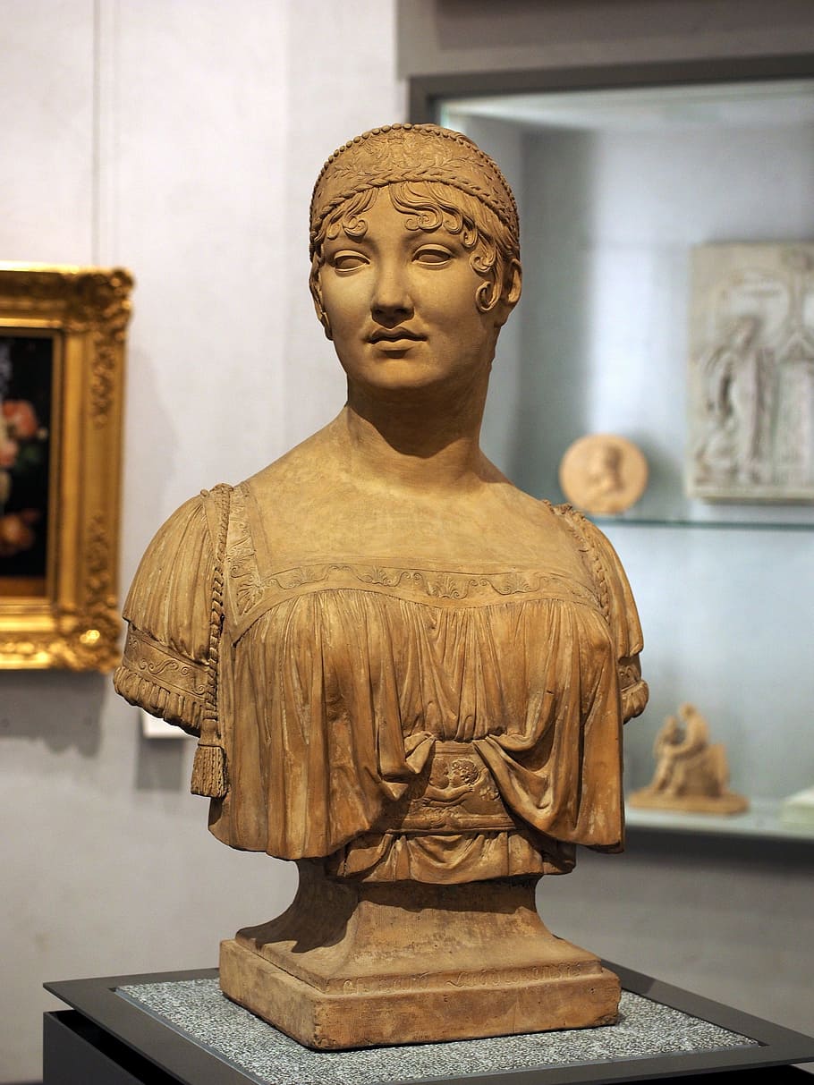 sculpture, museum, bust, human representation, art and craft HD wallpaper