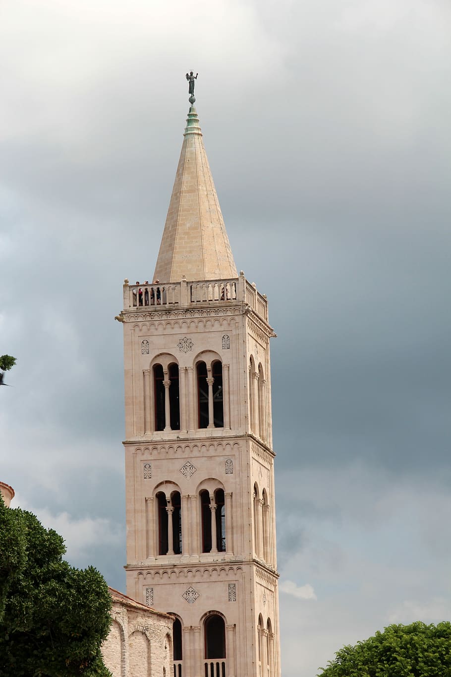 Split, Croatia, Church, Tower, Exemption, religion, architecture HD wallpaper