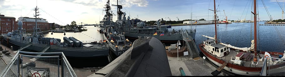 wilhelmshaven, marine museum, navy, german navy, molders, destroyer, HD wallpaper