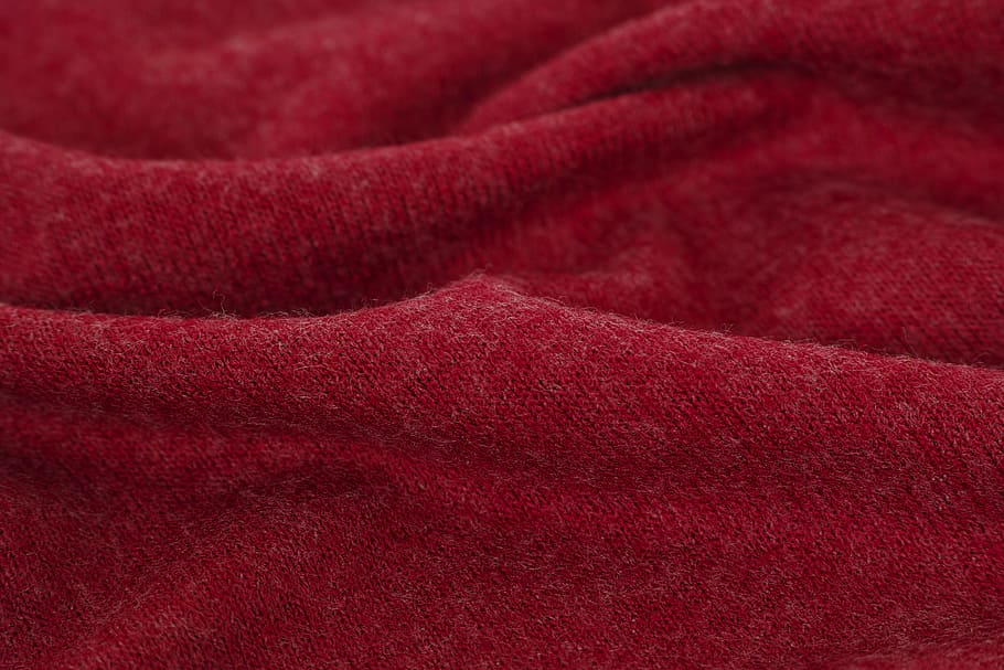 red, fabric, textile, macro, detail, cotton, design, horizontal HD wallpaper