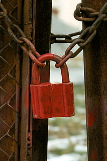 castle, chain, doors, rust, rusty, guard, metal, dirty, part HD wallpaper