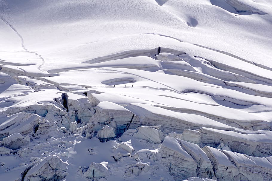 cold, snow, landscape, mountains, adventure, alpine, climb, zing HD wallpaper
