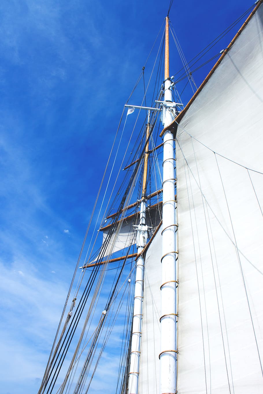 sail, boot, sky, port, water, sailing boat, sea, ship, sailing vessel HD wallpaper
