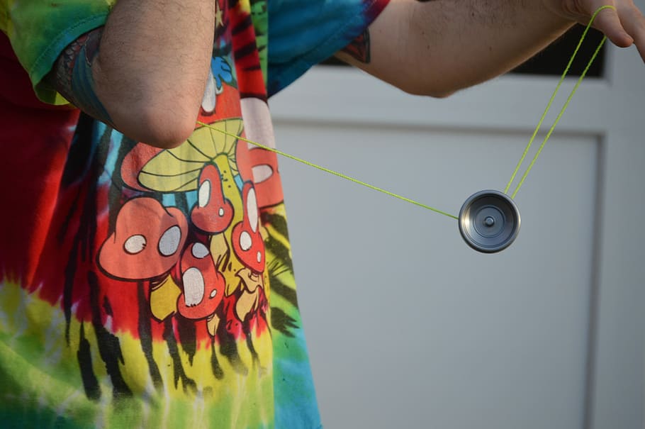 Yo-Yo, Play, Round, Spin, Entertainment, tricks, spool, string HD wallpaper
