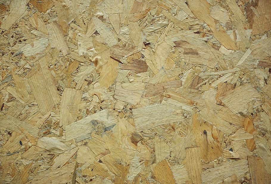 wood chip lot, wall, ground, texture, tree, pattern, yellow HD wallpaper
