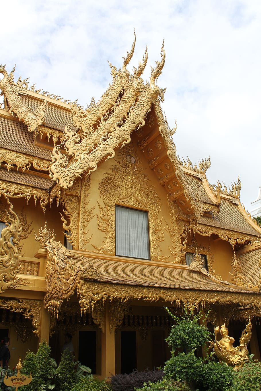 thailand, architecture, gold, built structure, building exterior HD wallpaper