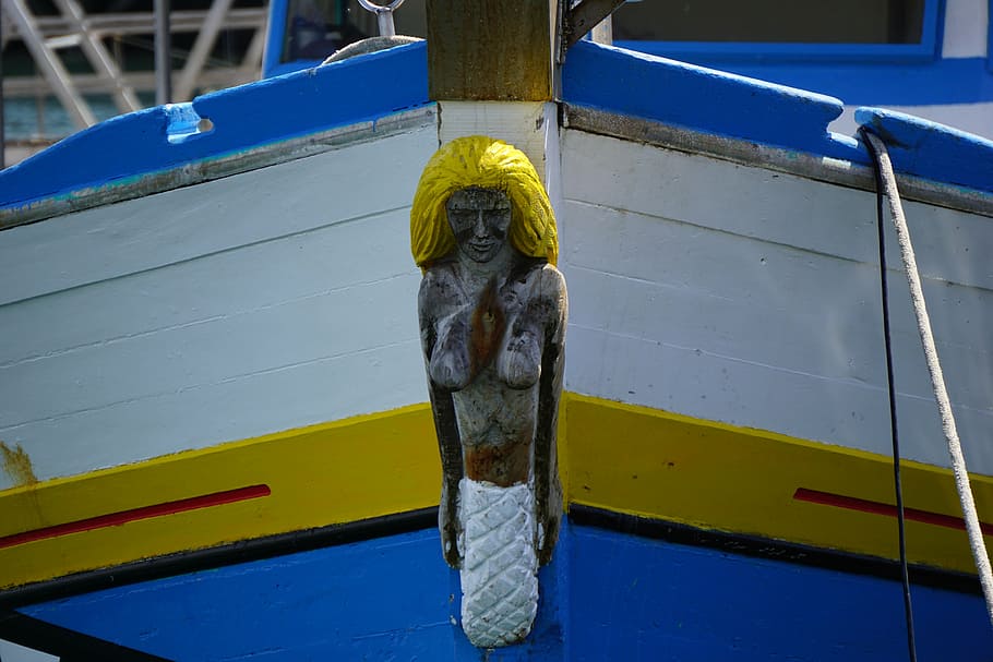 boat, bow, figurehead, navigation, maritime, marine, decorative HD wallpaper