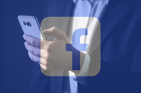 Facebook logo, mobile, smartphone, facebook lite, texting, social HD wallpaper
