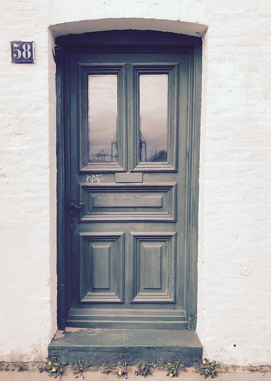 door, input, welcome, old, built structure, building exterior HD wallpaper