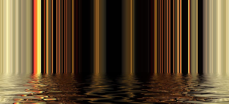 water, course, color, reflections, wave, creative, indoors HD wallpaper