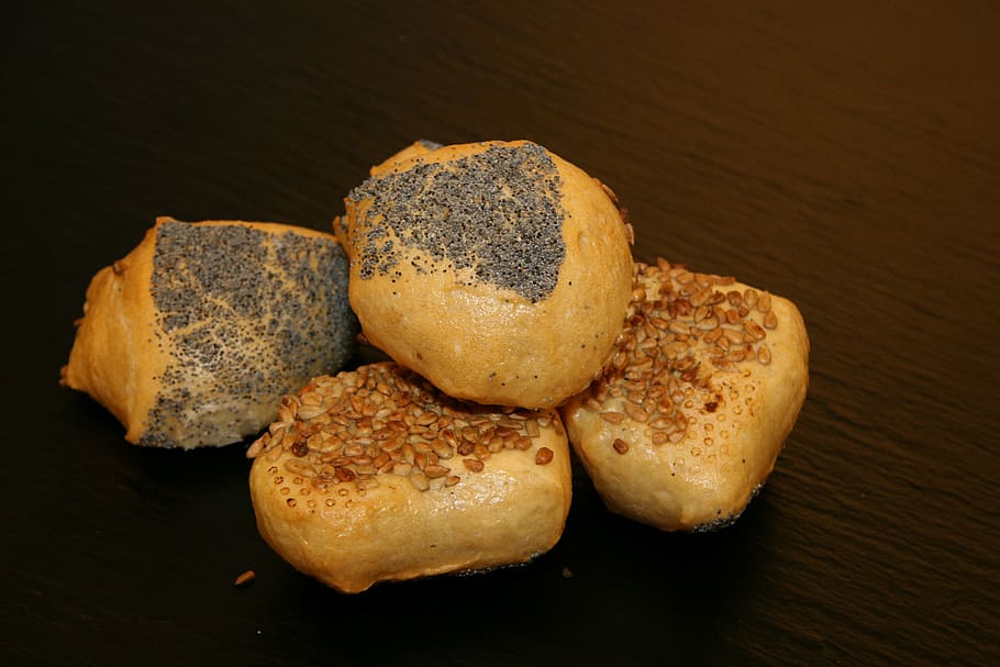 breakfast bread, buns, baked, bakes bread, freshly baked, speciality HD wallpaper