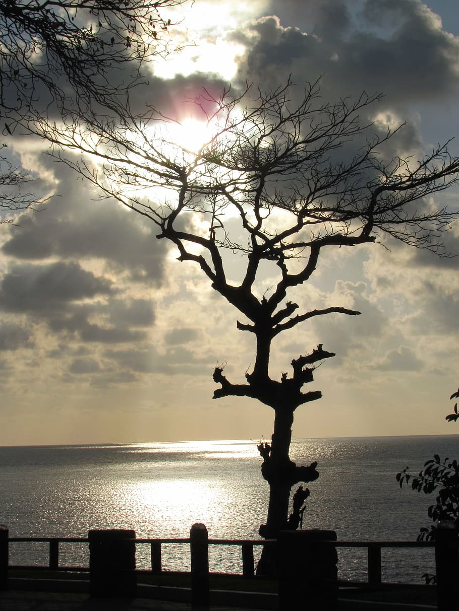 sea, sun, light, beach, landscapes, holiday, setting sun, sunset HD wallpaper