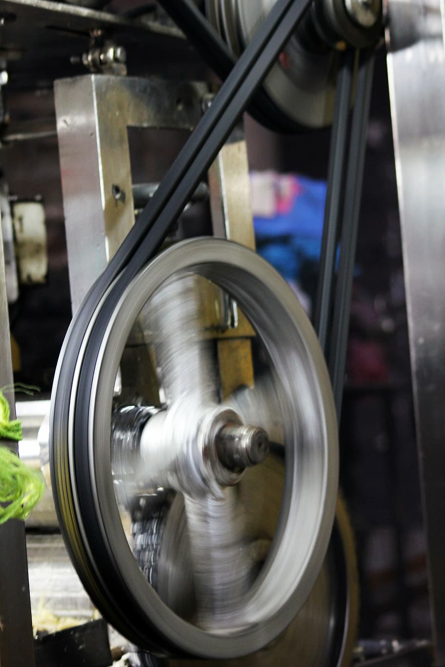machine, wheel, turning, technology, machinery, industrial HD wallpaper