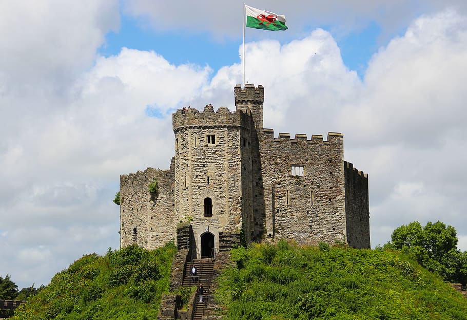 Castle, Hilltop, Architecture, Old, building, landmark, travel HD wallpaper