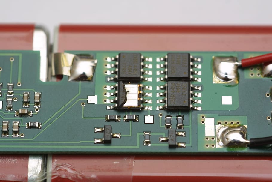 electronics, components, printed circuit board, electrical engineering HD wallpaper